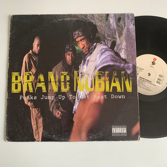 Brand Nubian - Punks Jump Up To Get Beat Down - Single 1992