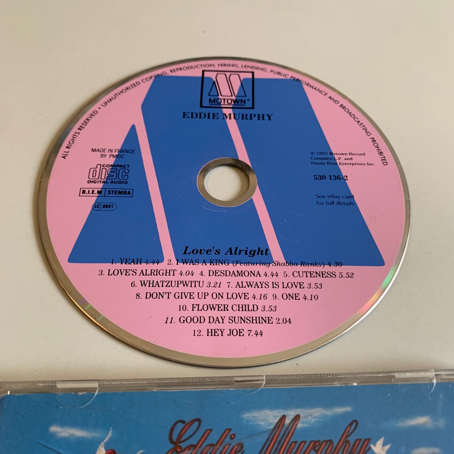 CD - Eddie Murphy - Love's Alright - 1992
