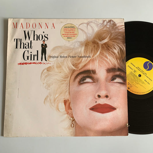 Madonna - Who's That Girl (Original Motion Picture Soundtrack) - Maxi 1987 Occasion