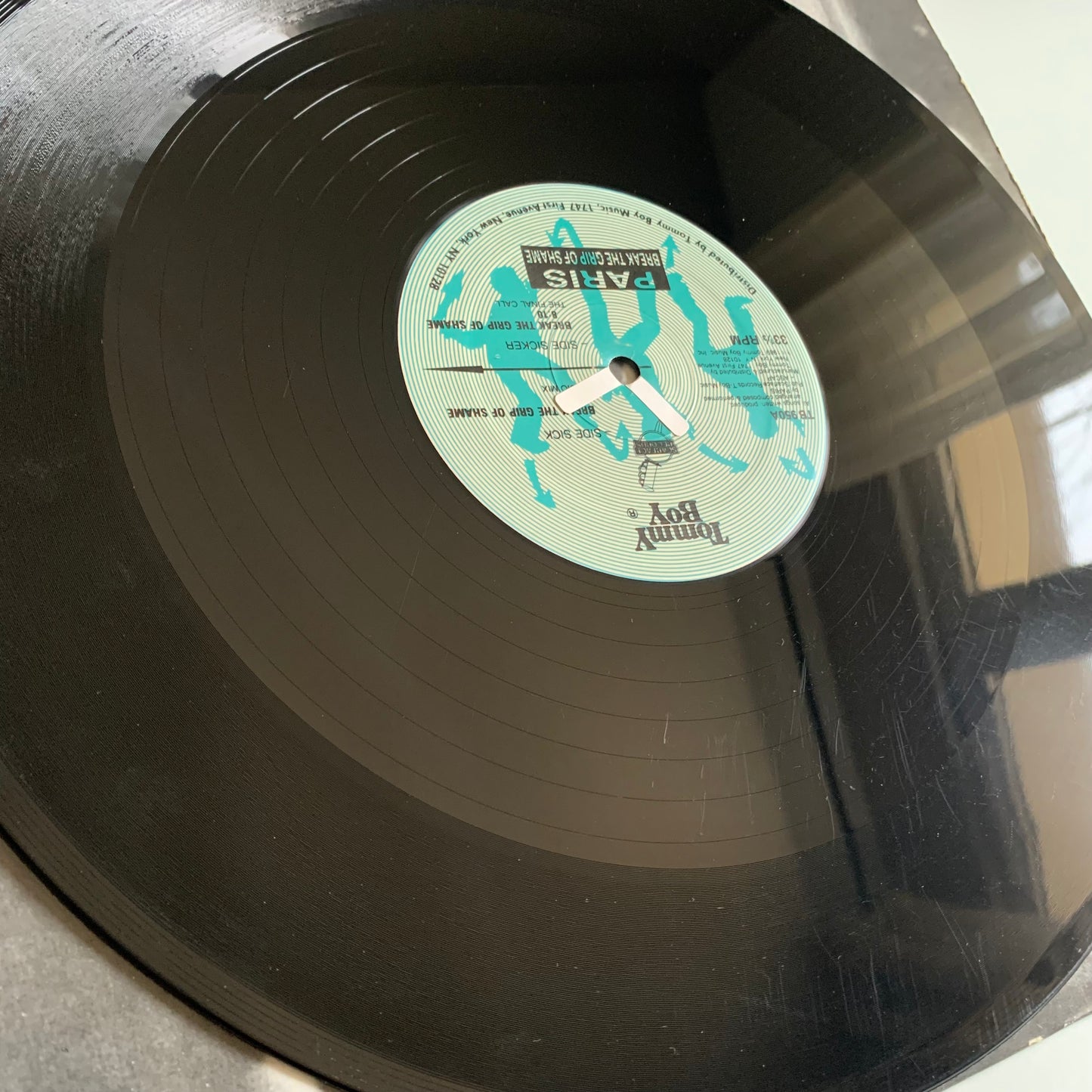 Paris - Break The Grip Of Shame - Single 1989