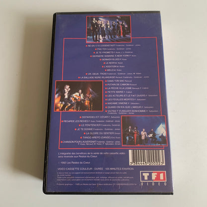 Les Enfoirés - La Soirée Des Enfoirés À L'Opéra - VHS 1992 Occasion
