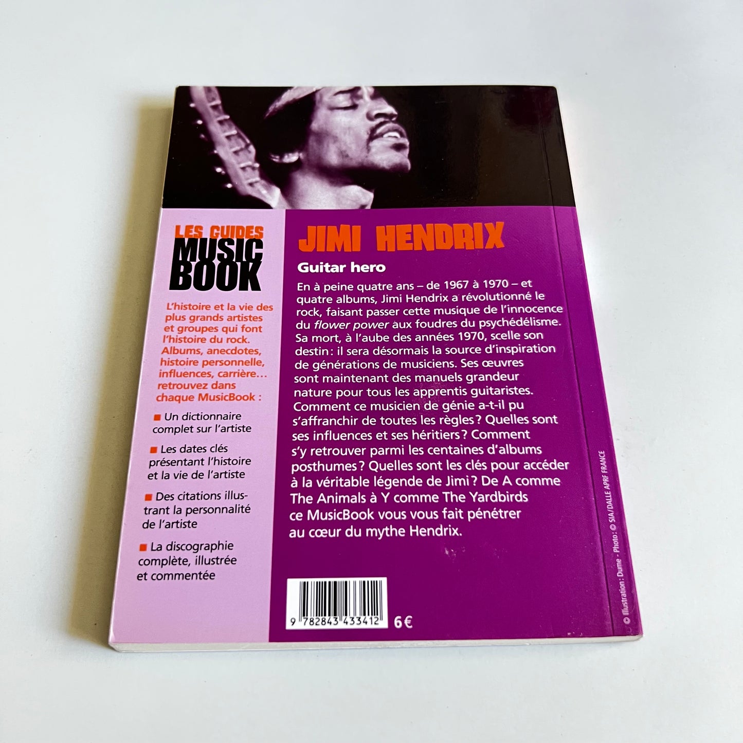 Livre - Jimi Hendrix - Les Guides Music Book de A à Z