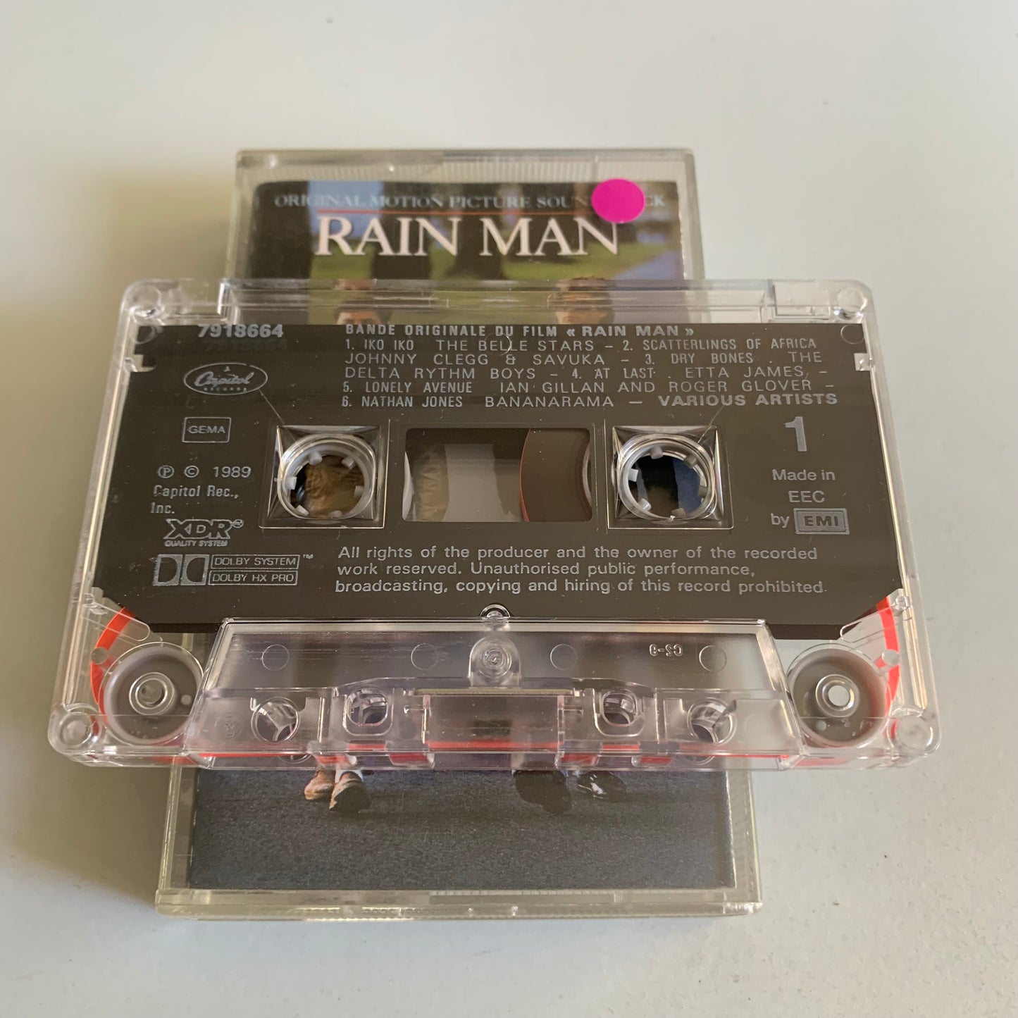 Rain Man (Original Motion Picture Soundtrack) - 1989 Occasion