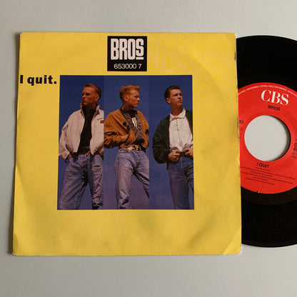 Bros - I Quit. - Single 1988 Occasion
