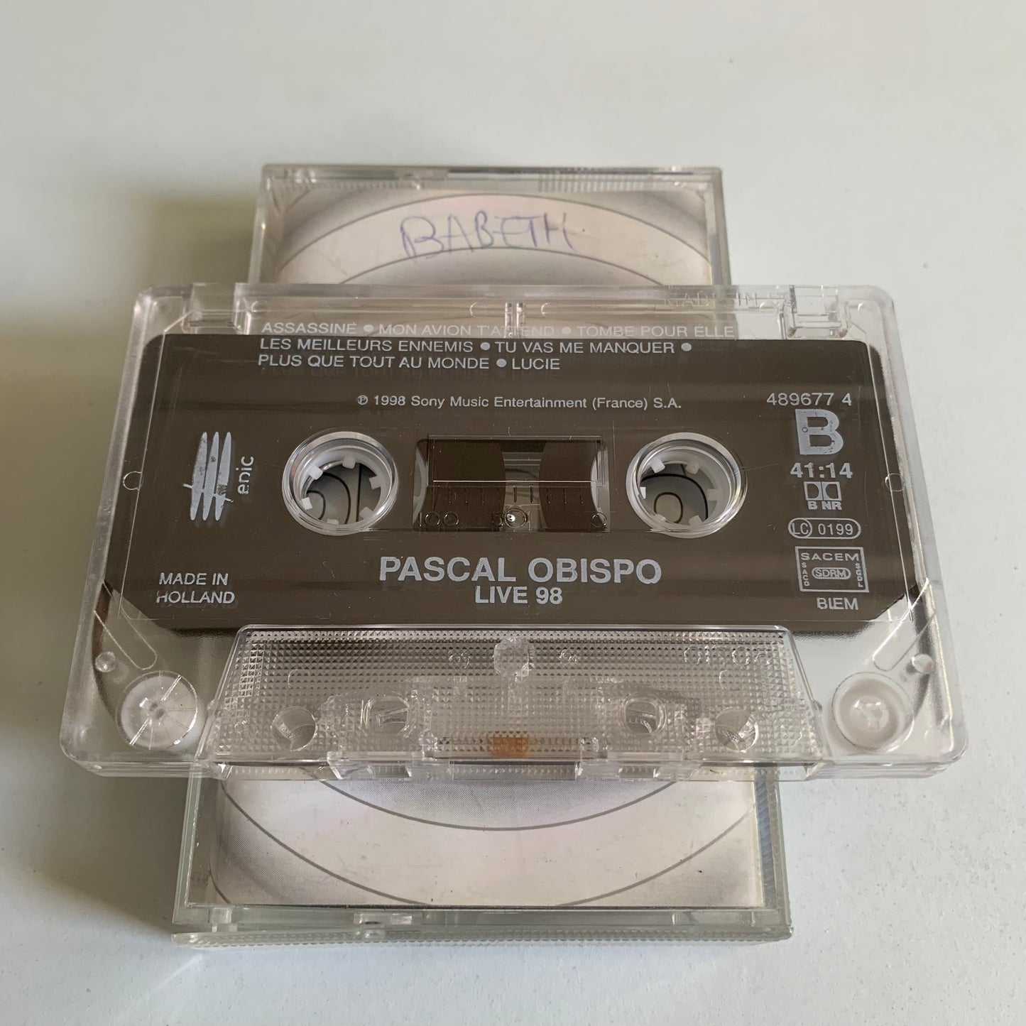 Pascal Obispo - Live 98 - 1998 Occasion