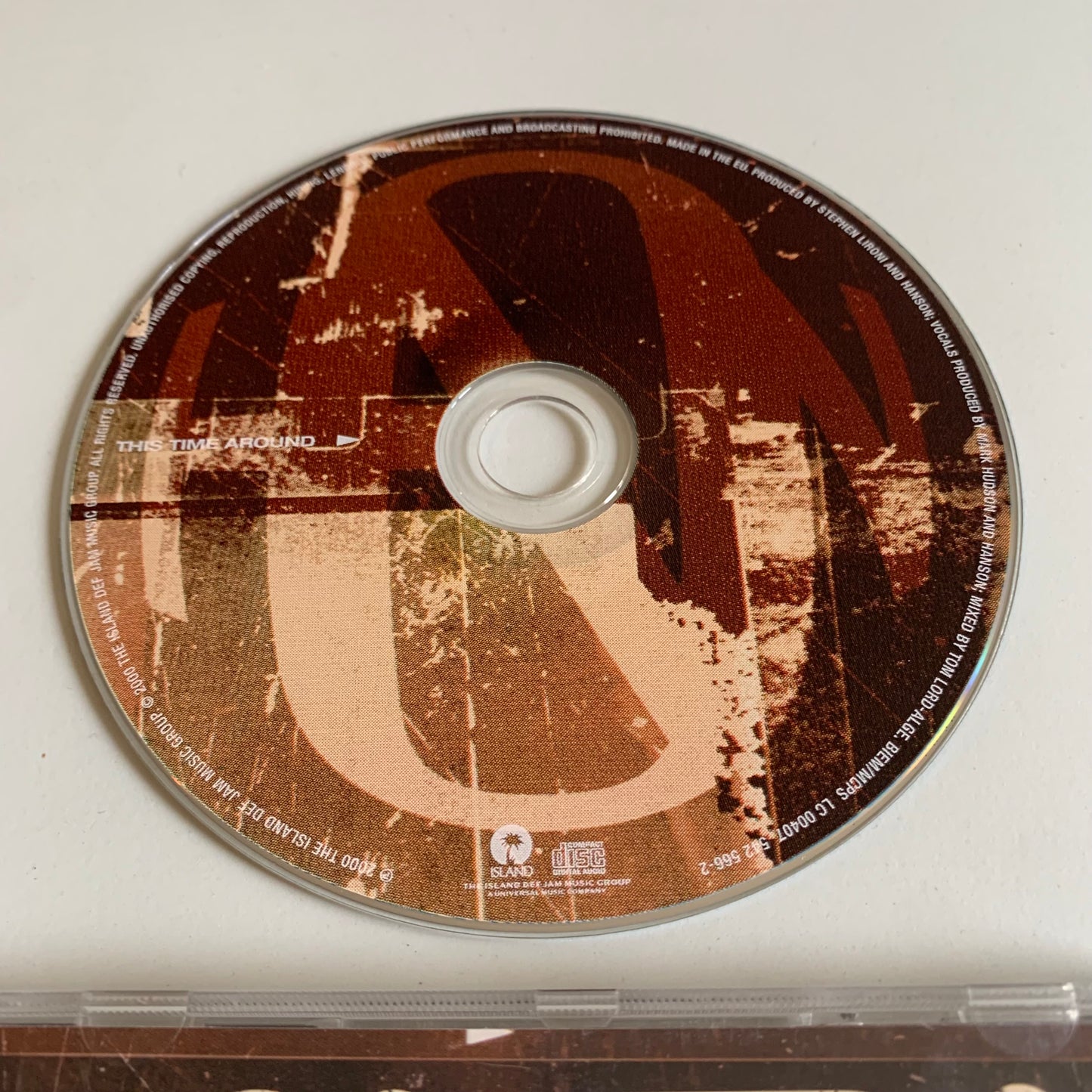 CD - Hanson - This Time Around - 2000 Occasion