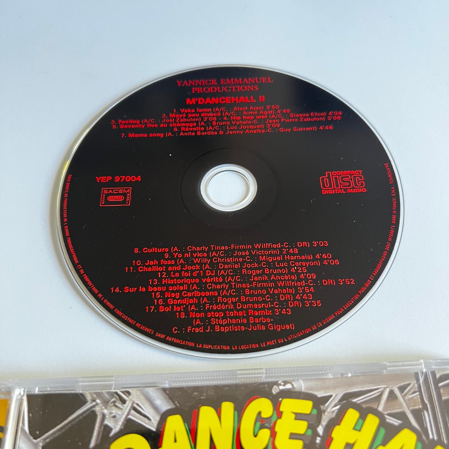 CD - Compilation - M'Dance Hall II - 1997