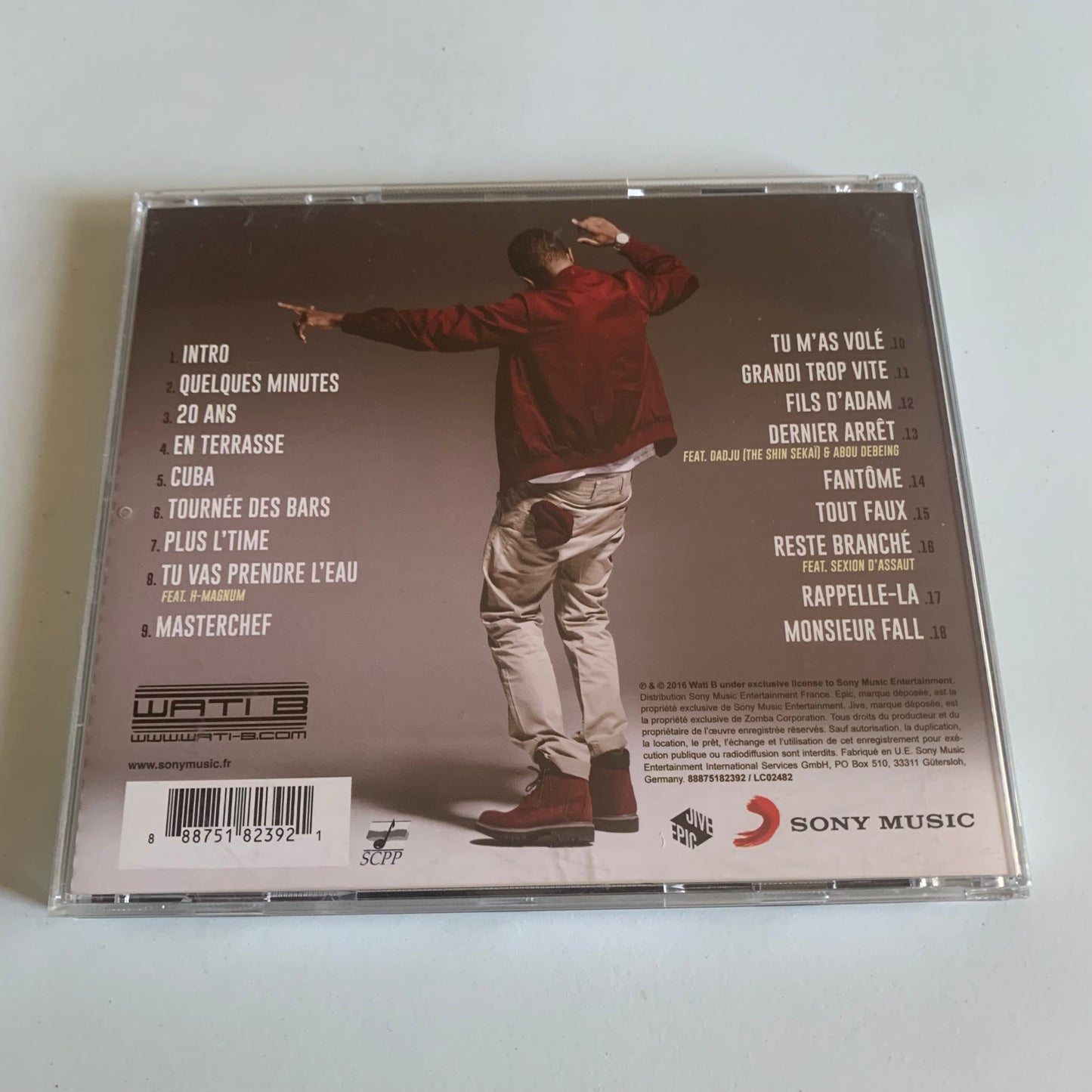 CD - Lefa - Monsieur Fall - 2016 - Occasion