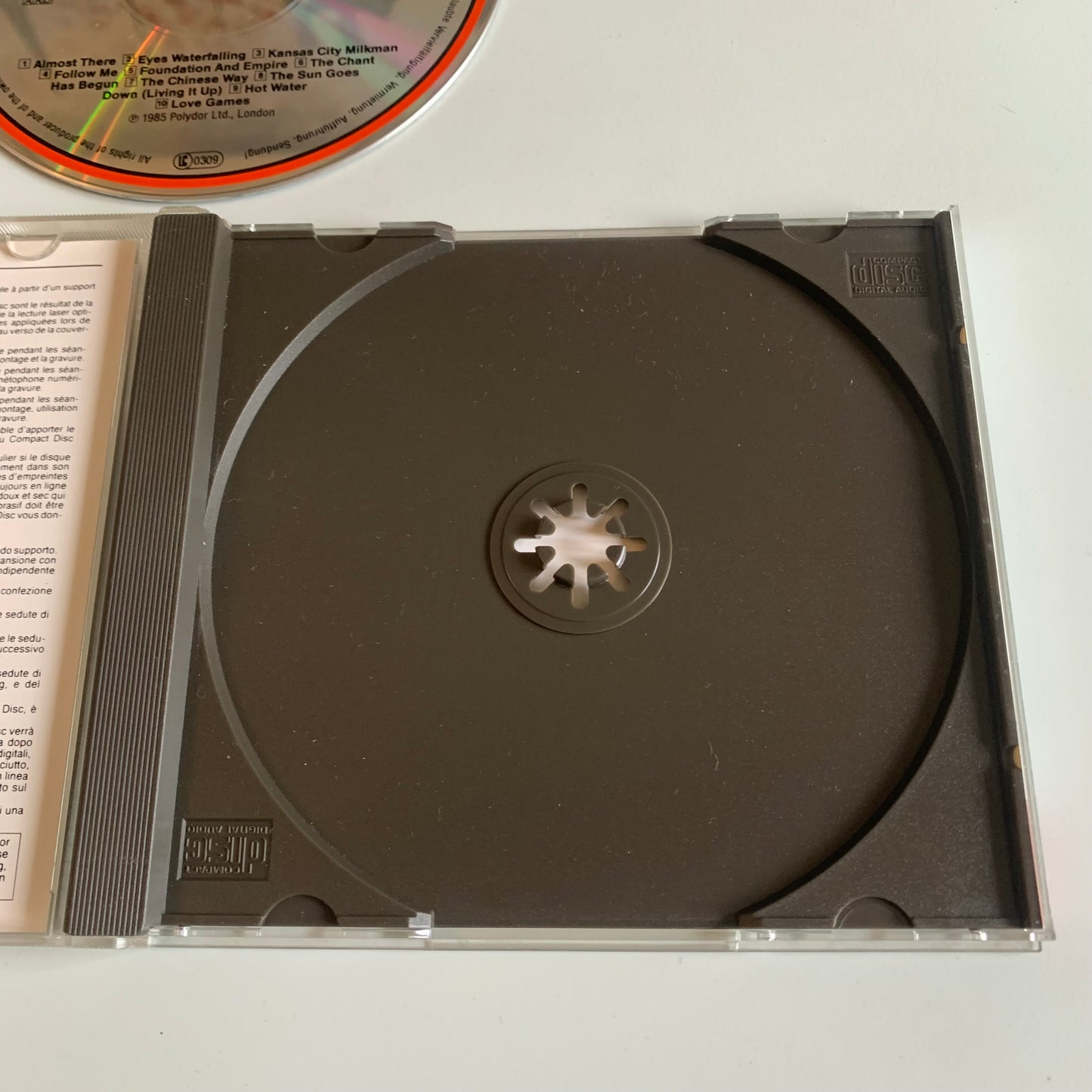CD - Level 42 - A Physical Presence