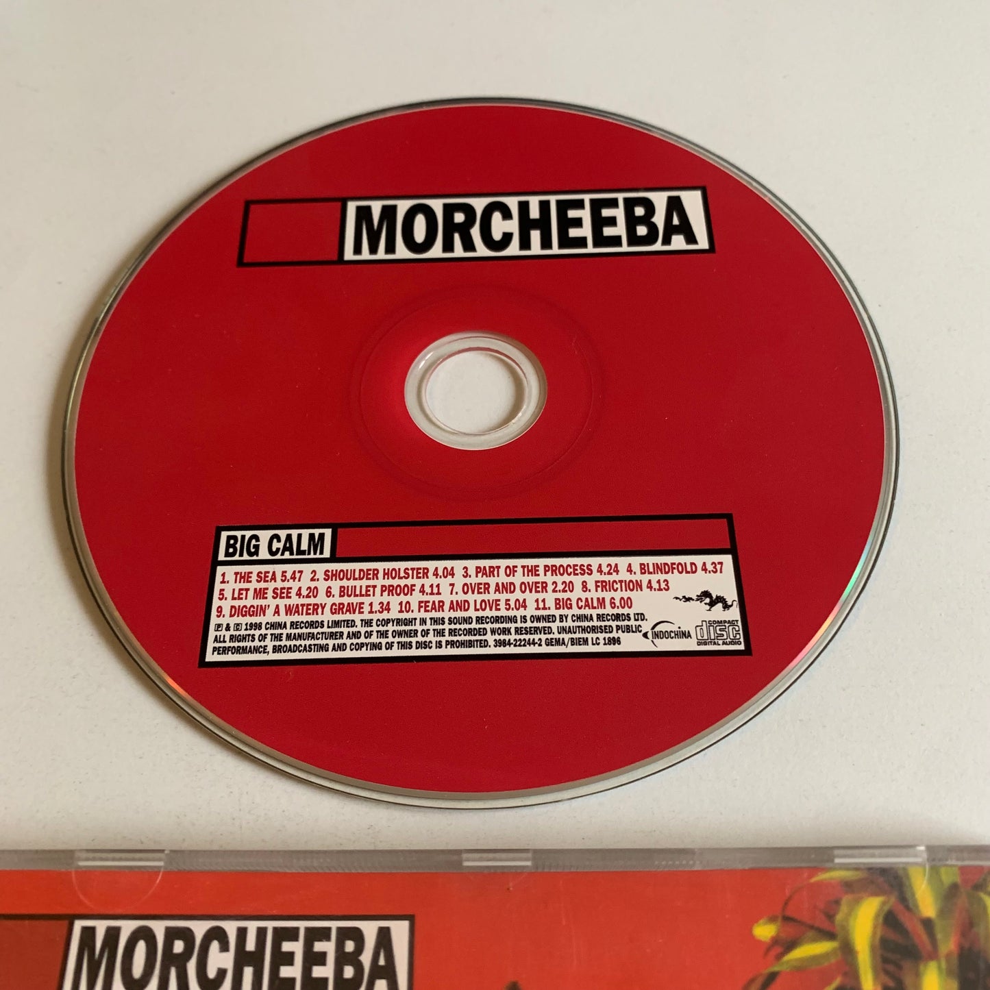 CD - Morcheeba - Big Calm - 1998 Occasion