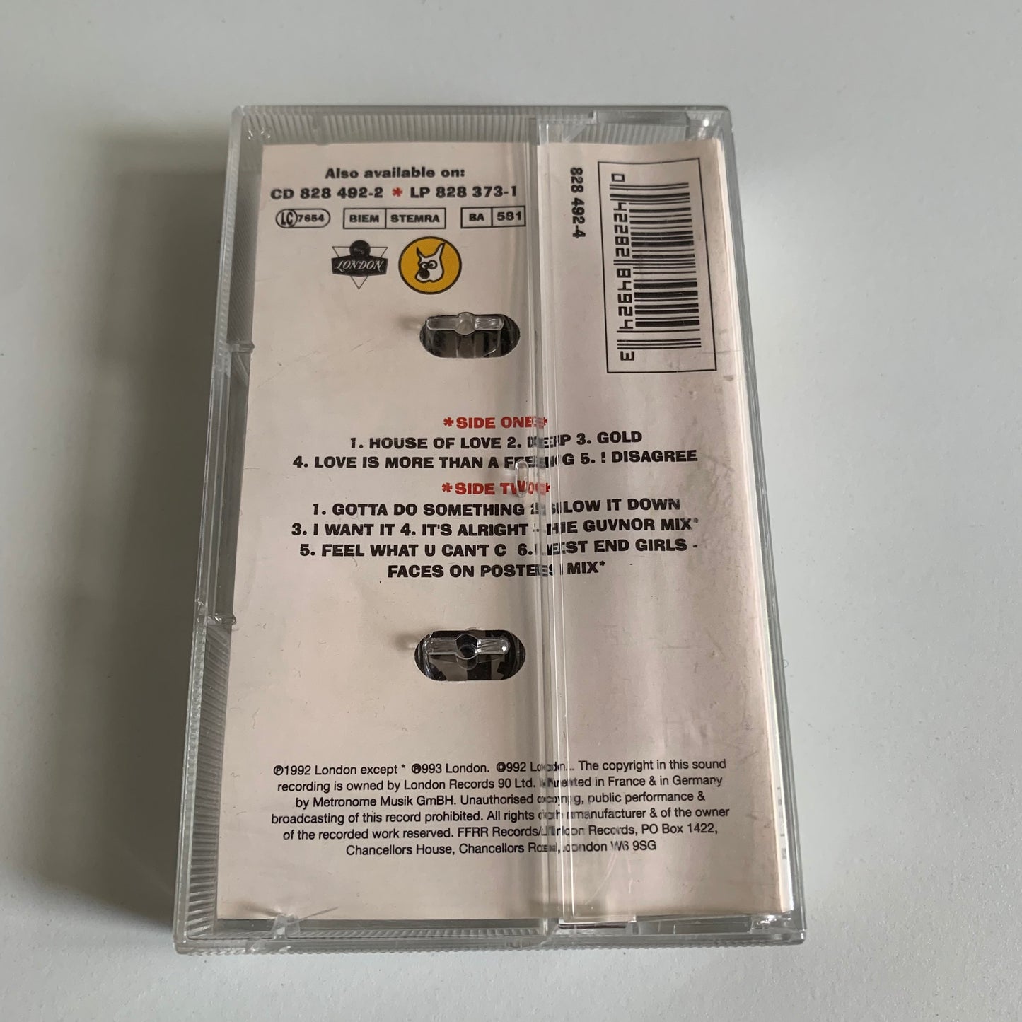 East17* - Walthamstow - 1993 Occasion