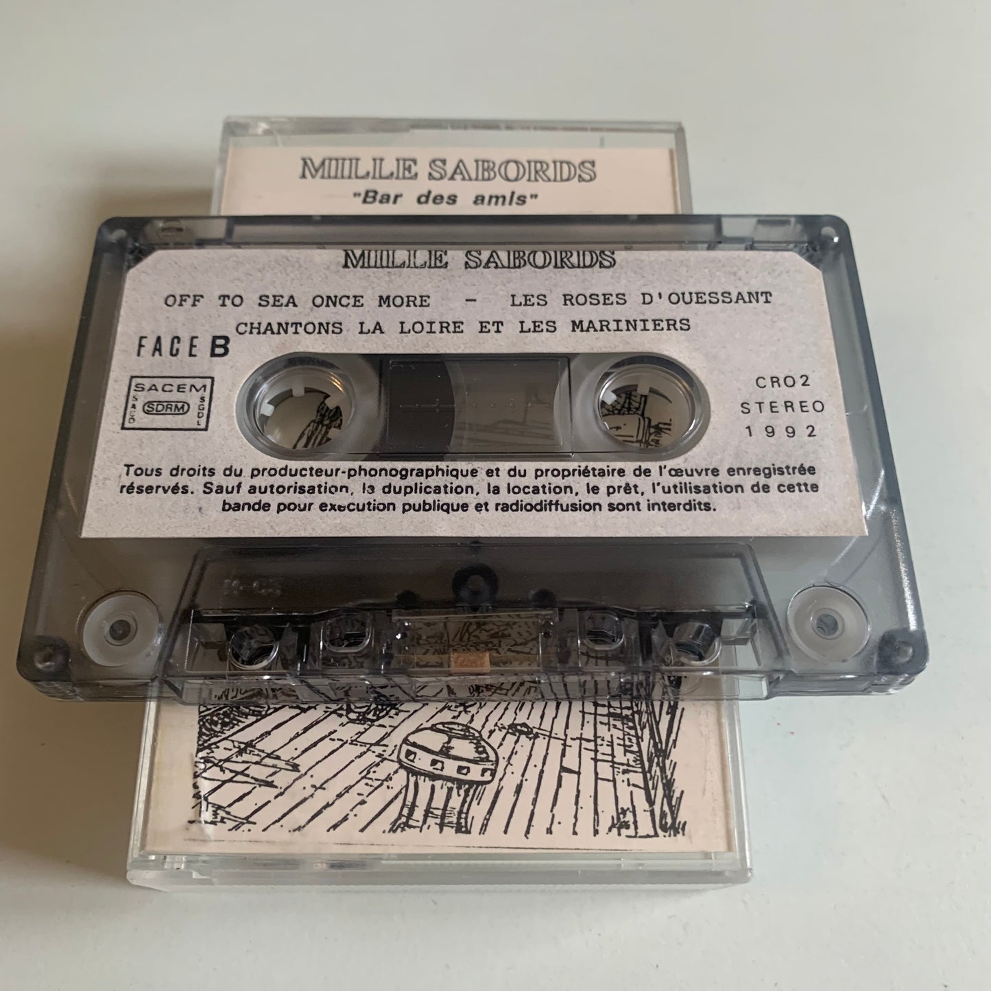 Mille Sabords - Bar Des Amis - Chants De Marins - 1992 Occasion