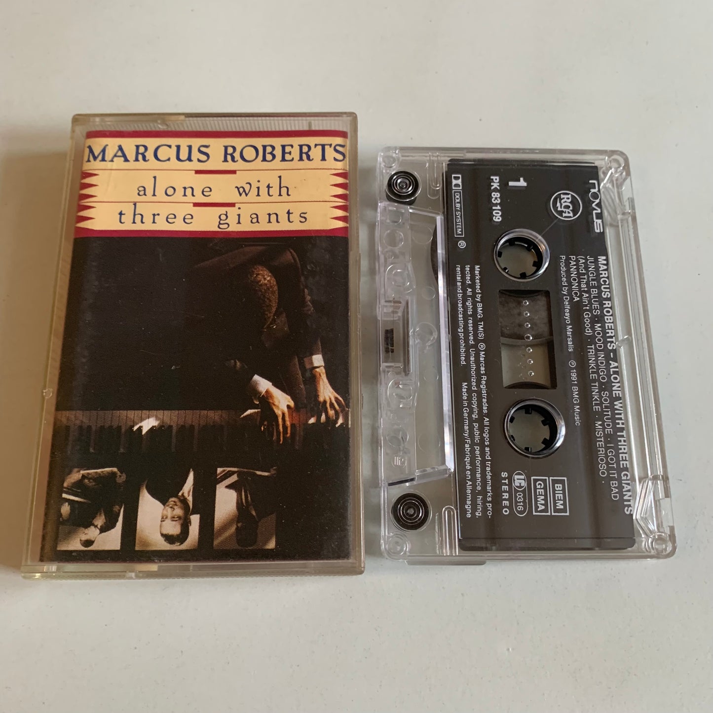 Marcus Roberts - Alone With Three Giants - 1991