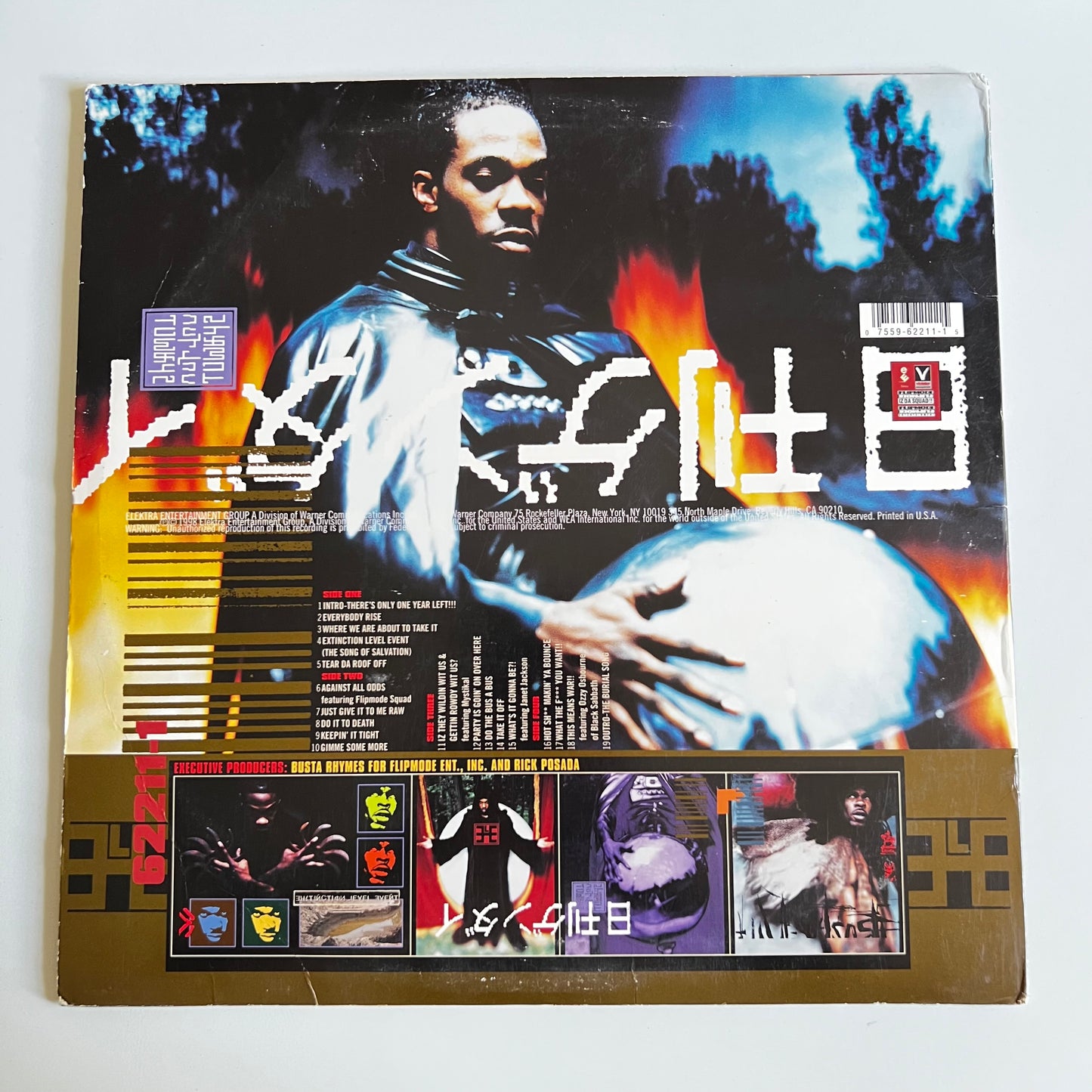 Busta Rhymes - Extinction Level Event - The Final World Front - OG Double LP 1998