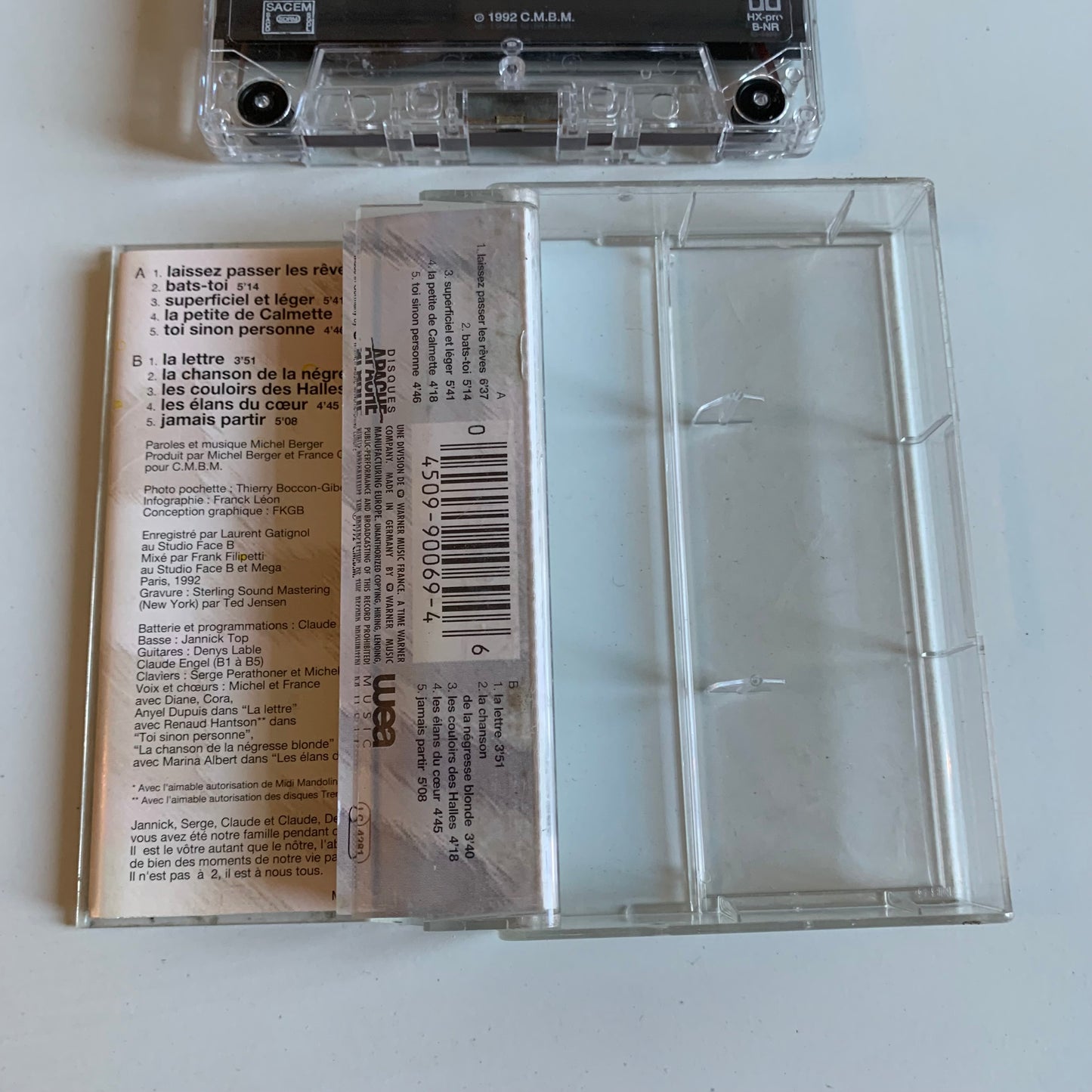 Michel Berger - France Gall - Double Jeu - 1992 Occasion