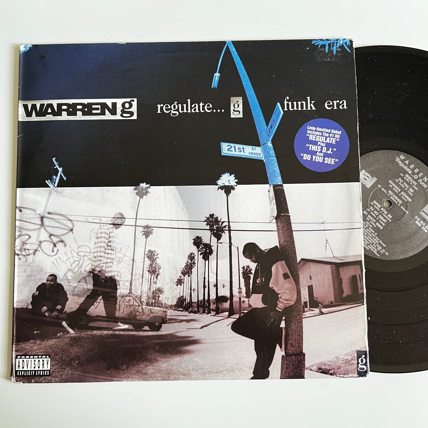 Warren G - Regulate. G Funk Era - OG LP 1994