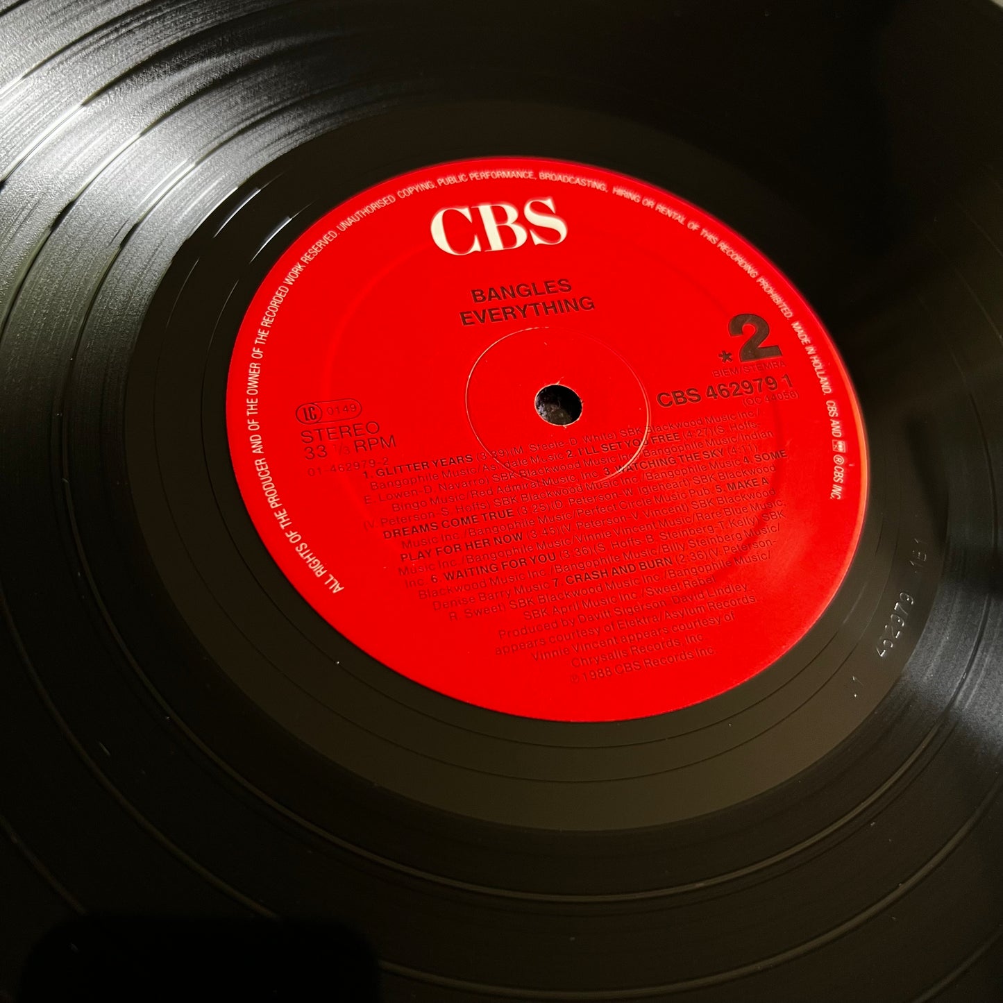 Bangles - Everything - LP 1988