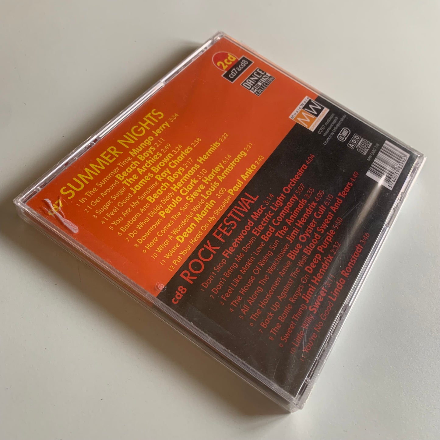 CD - Compilation - Summer Nights / Rock Festival (CD7 & CD8) - 2007