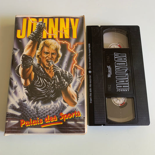 Johnny Hallyday - Palais Des Sports - VHS Occasion