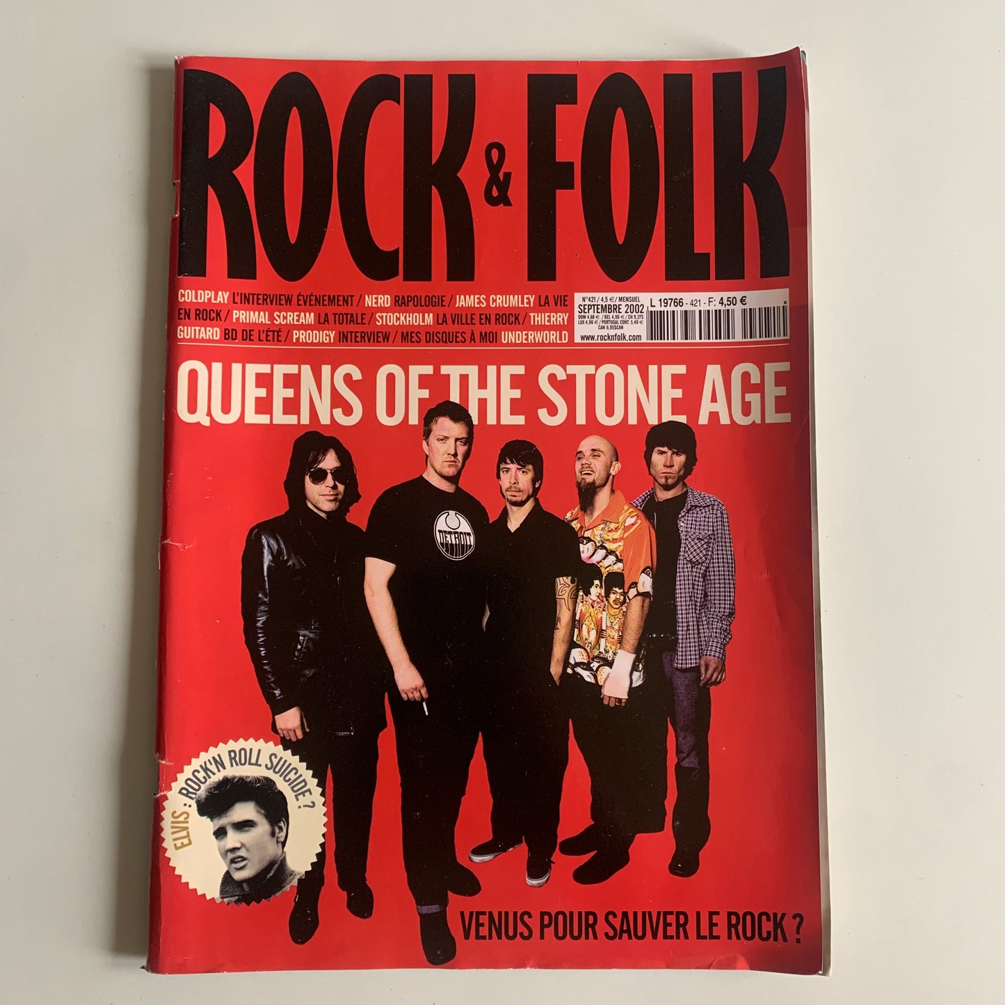 Magazine Rock & Folk - Nº421 Septembre 2002