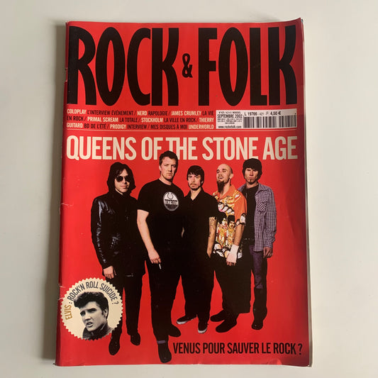 Magazine Rock & Folk - Nº421 Septembre 2002