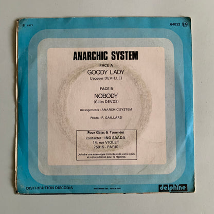 Anarchic System - Goody Lady - Single 1977