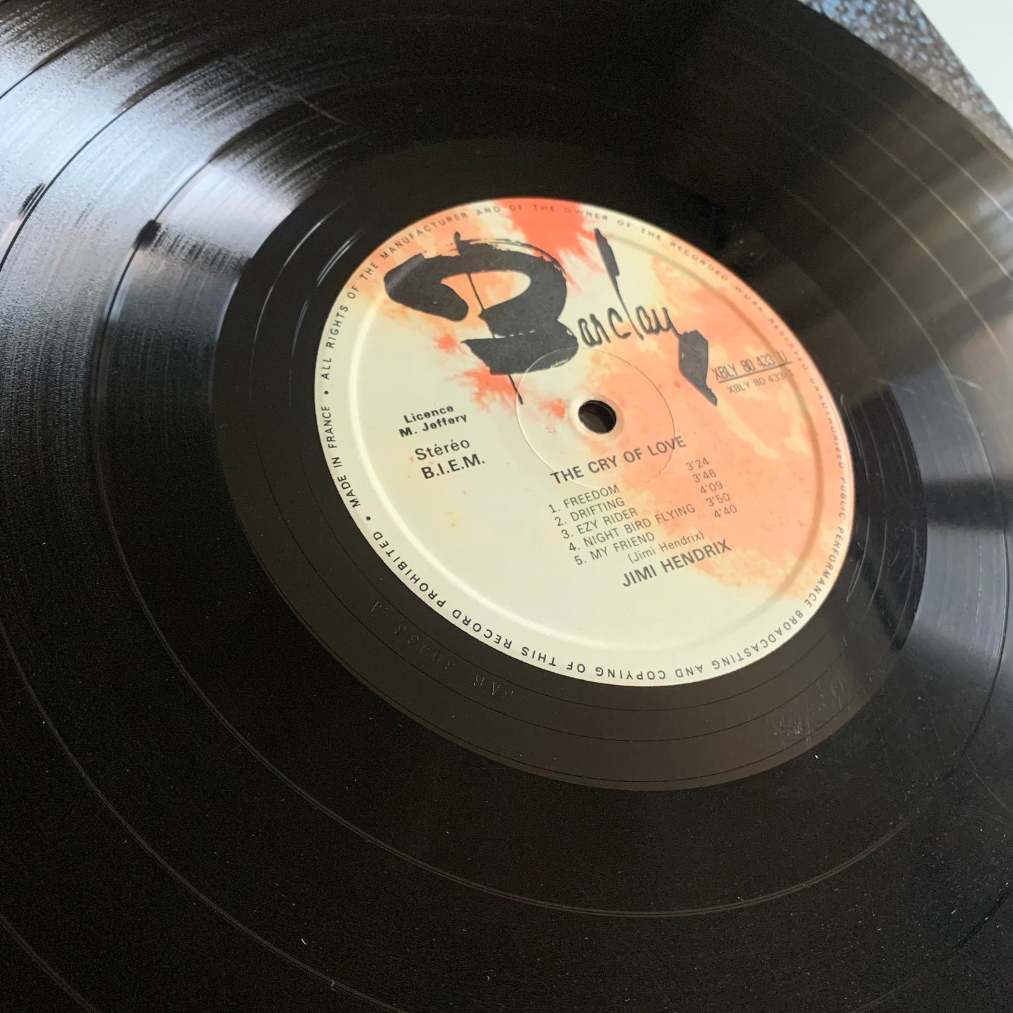 Jimi Hendrix - The Cry Of Love - 1971
