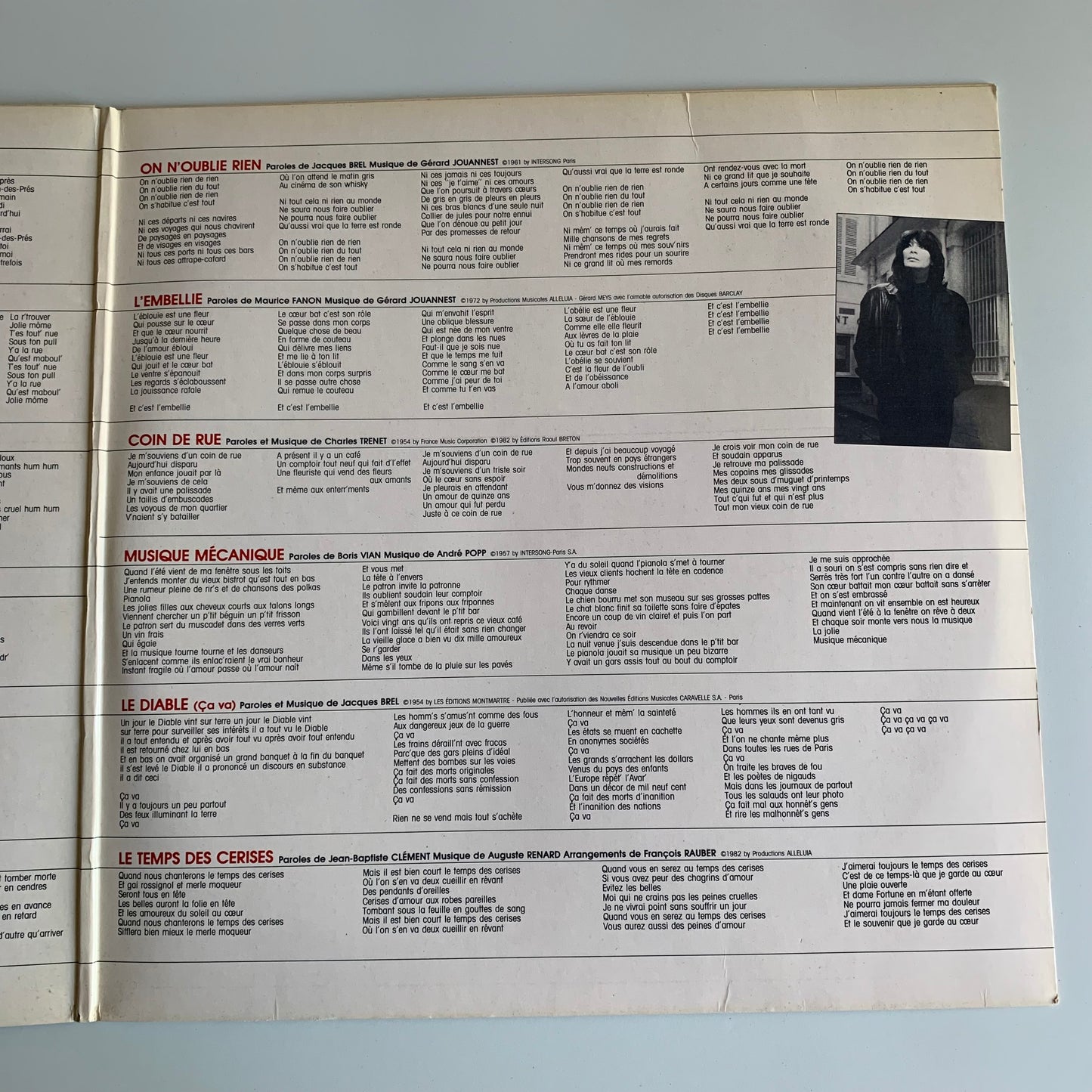 Juliette Gréco - Volume 2 - Dédicacé - 33 tours 1982 Occasion
