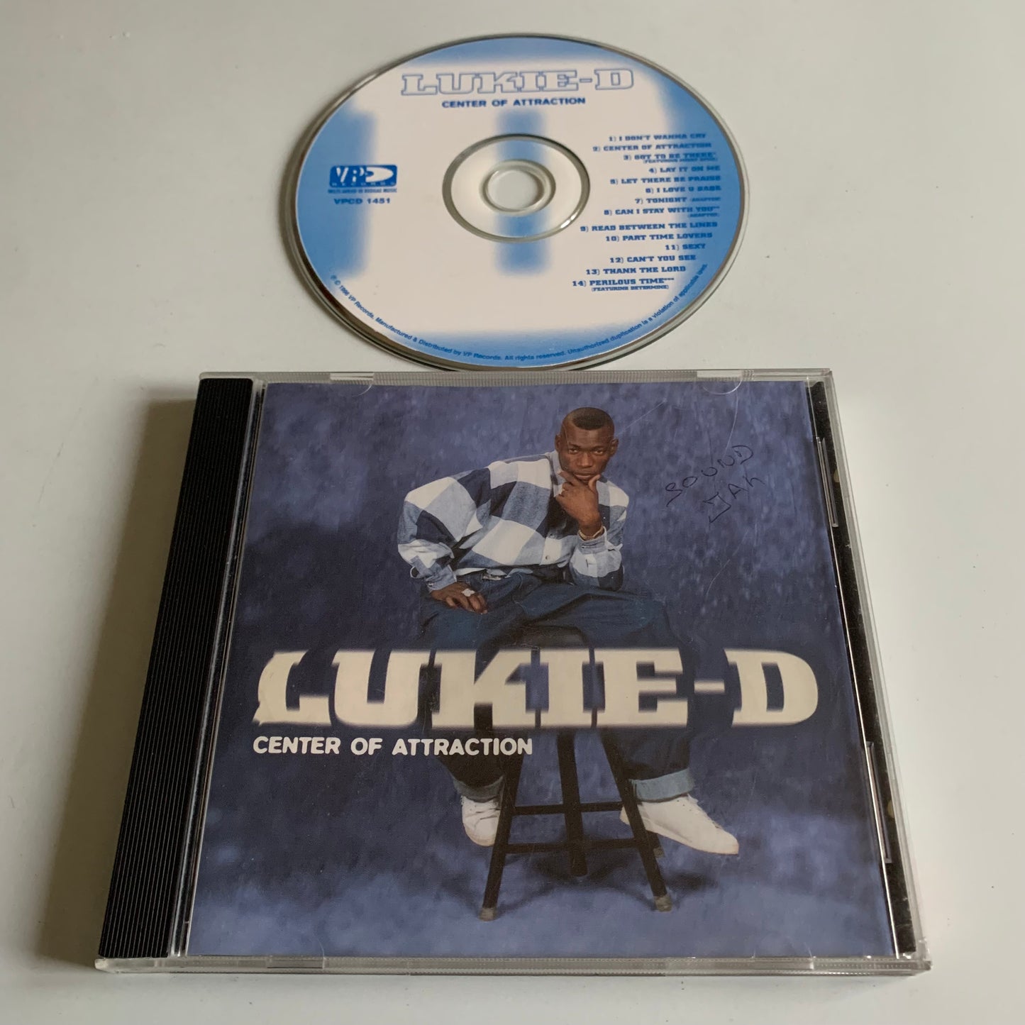 CD - Lukie D - Center Of Attraction - 1996 Occasion