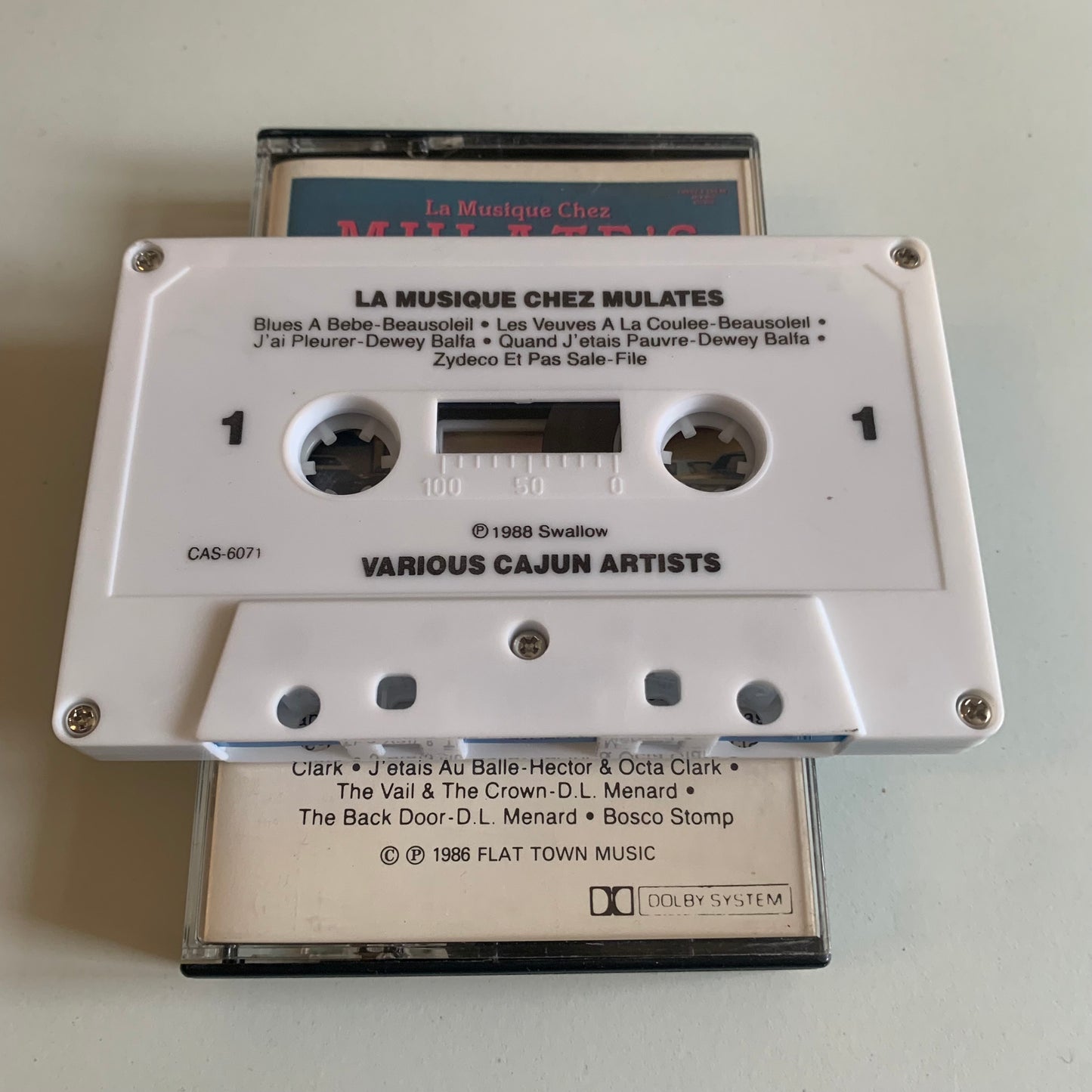 Compilation - La Musique Chez Mulate's - 1988