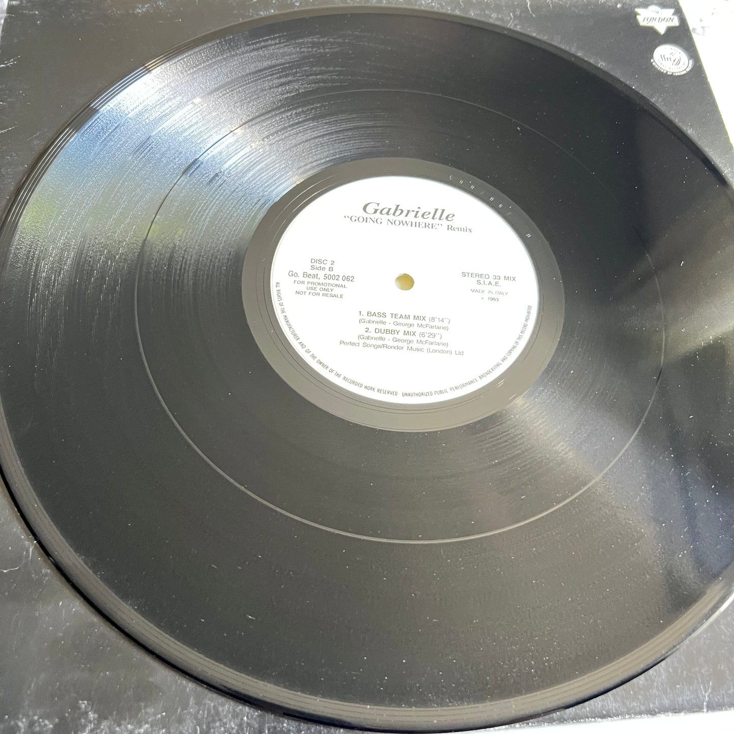 Gabrielle - Going Nowhere (Remix) - Single Promo 1993