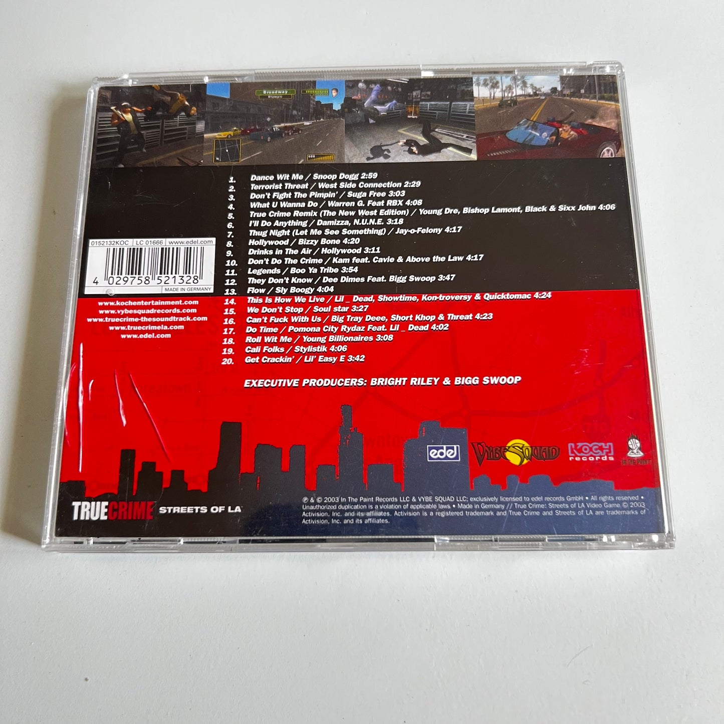 CD - True Crime: Streets Of LA (The Soundtrack) - 2003