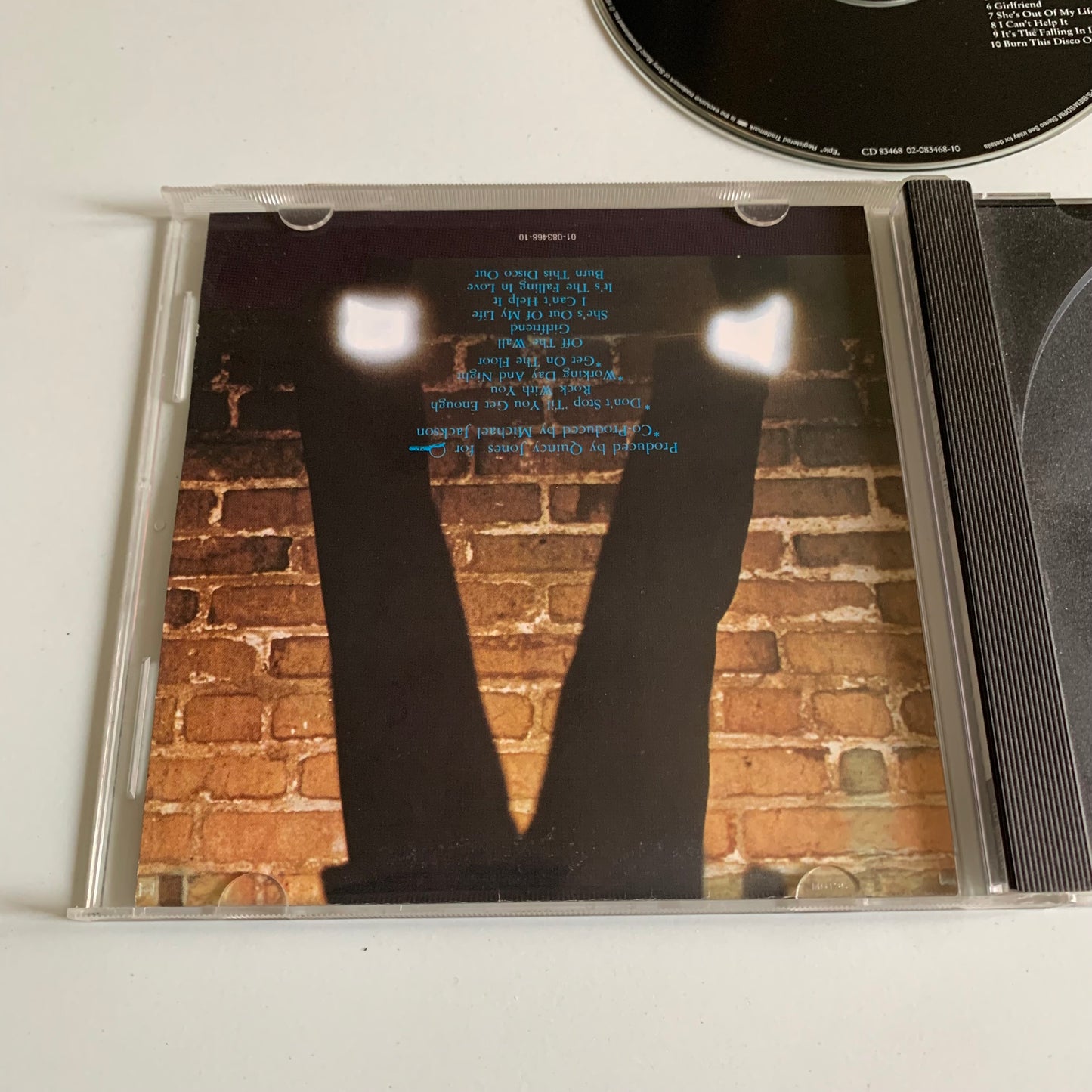 CD - Michael Jackson - Off The Wall - 1988 Occasion