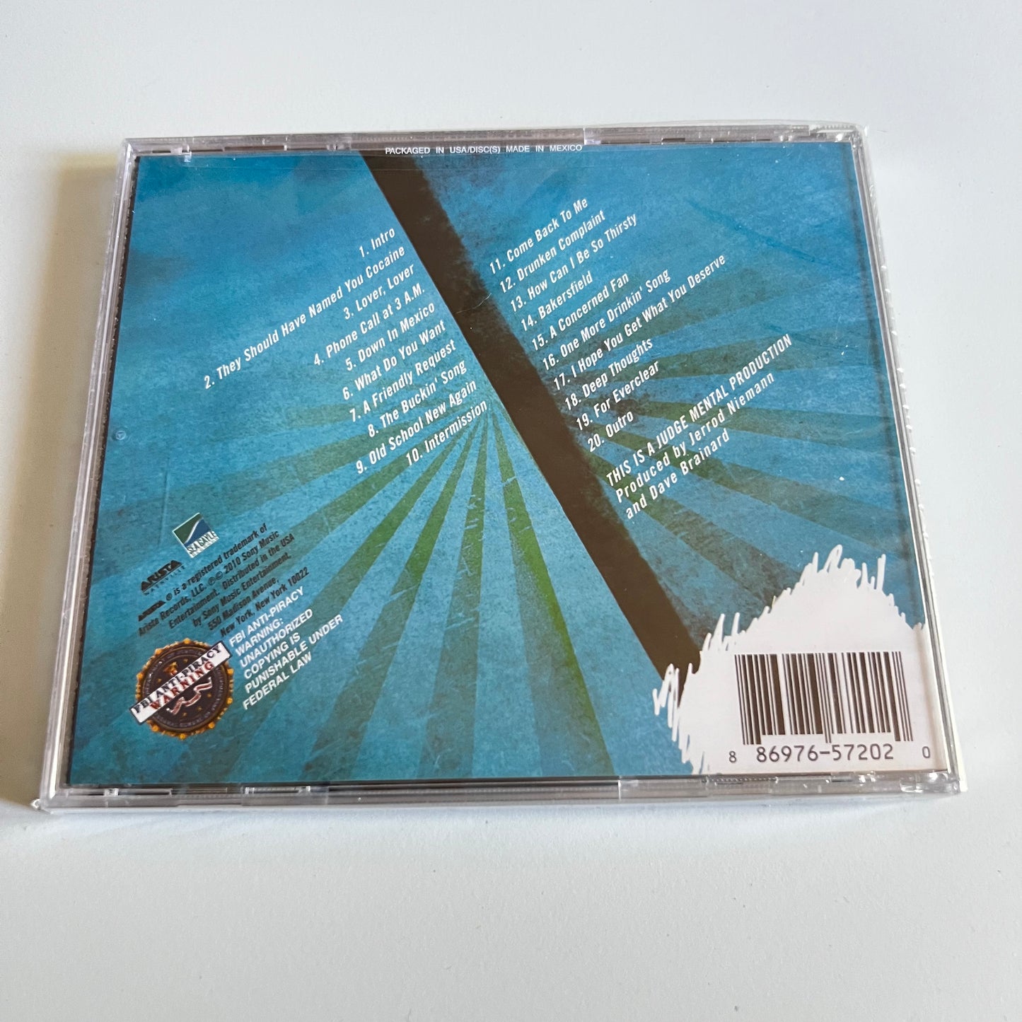 CD - Jerrod Niemann - Judge Jerrod & The Hung Jury - 2010 Neuf sous Blister