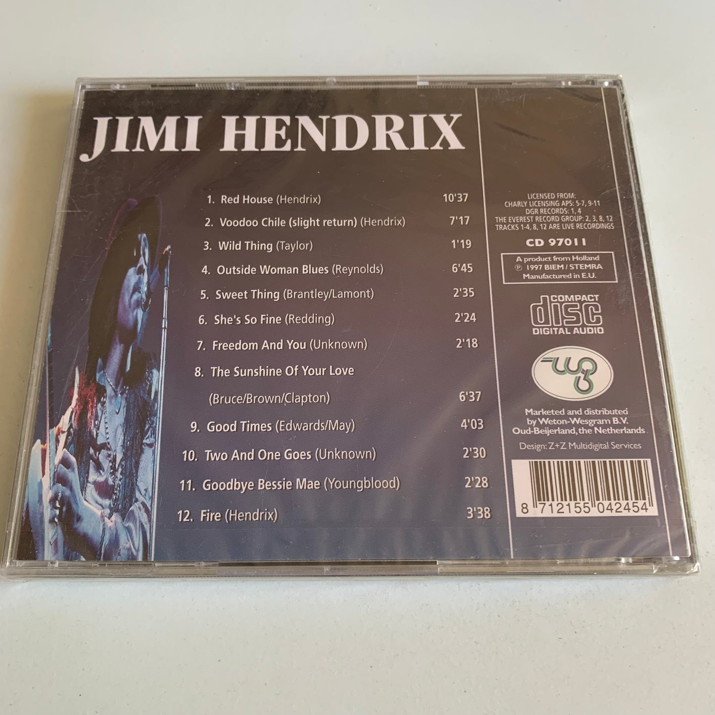 Jimi Hendrix - Jimi Hendrix - 1997 Neuf sous Blister