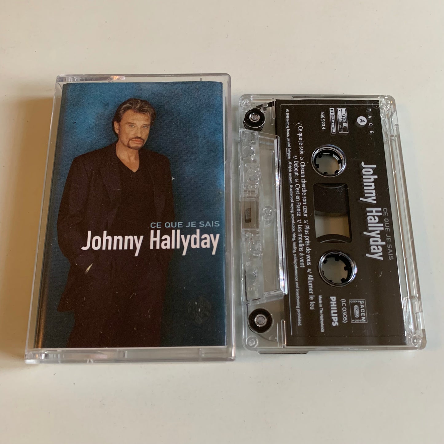Johnny Hallyday - Ce Que Je Sais - 1998 Occasion