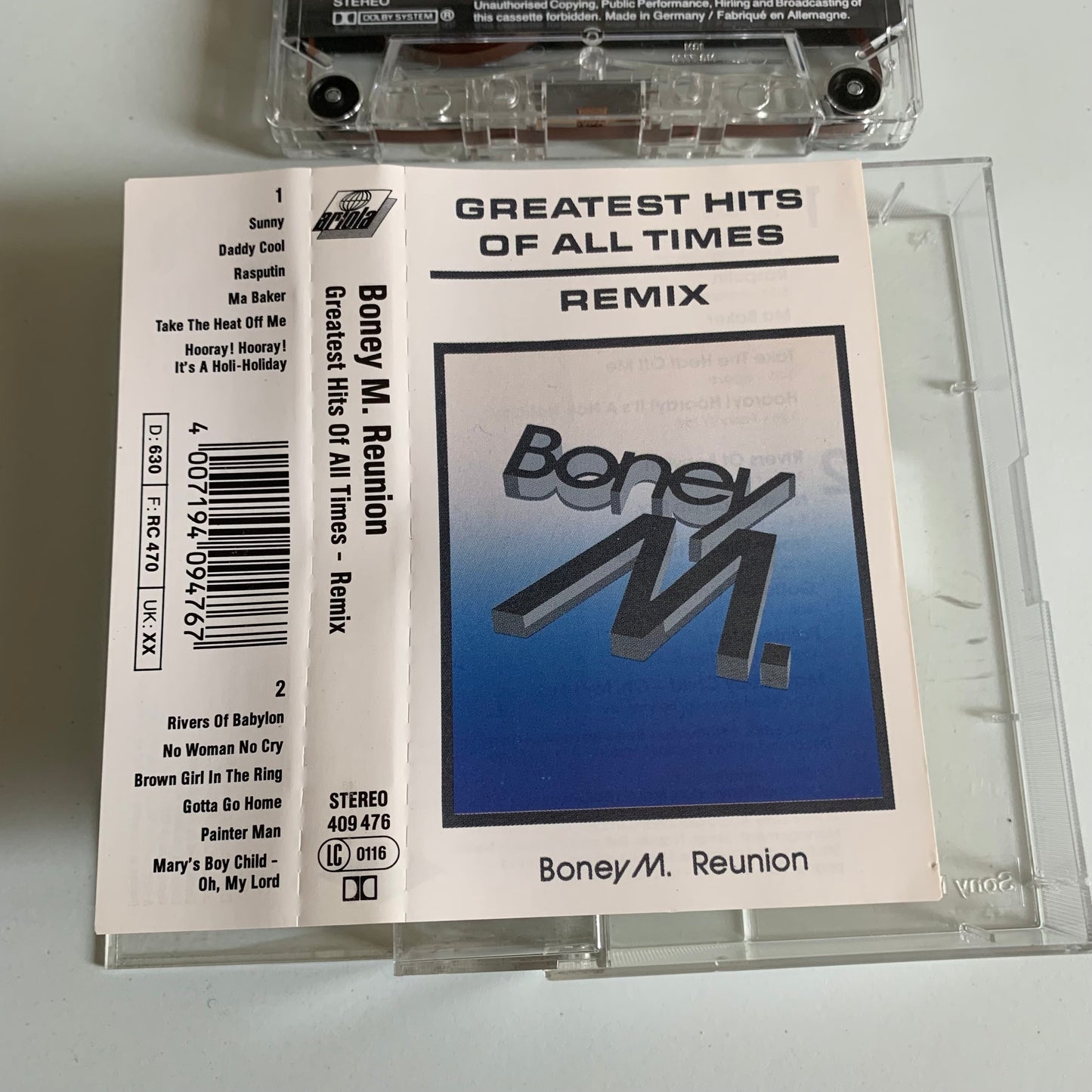 Boney M. Reunion - Greatest Hits Of All Times - Remix - 1988 Occasion