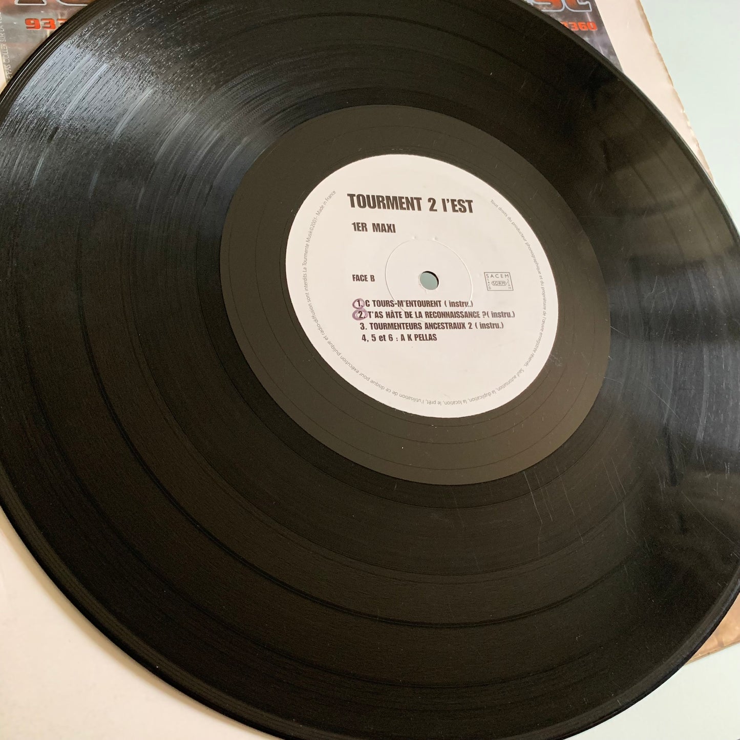 Tourment 2 L'Est - 1er Maxi - Maxi 2001 Occasion