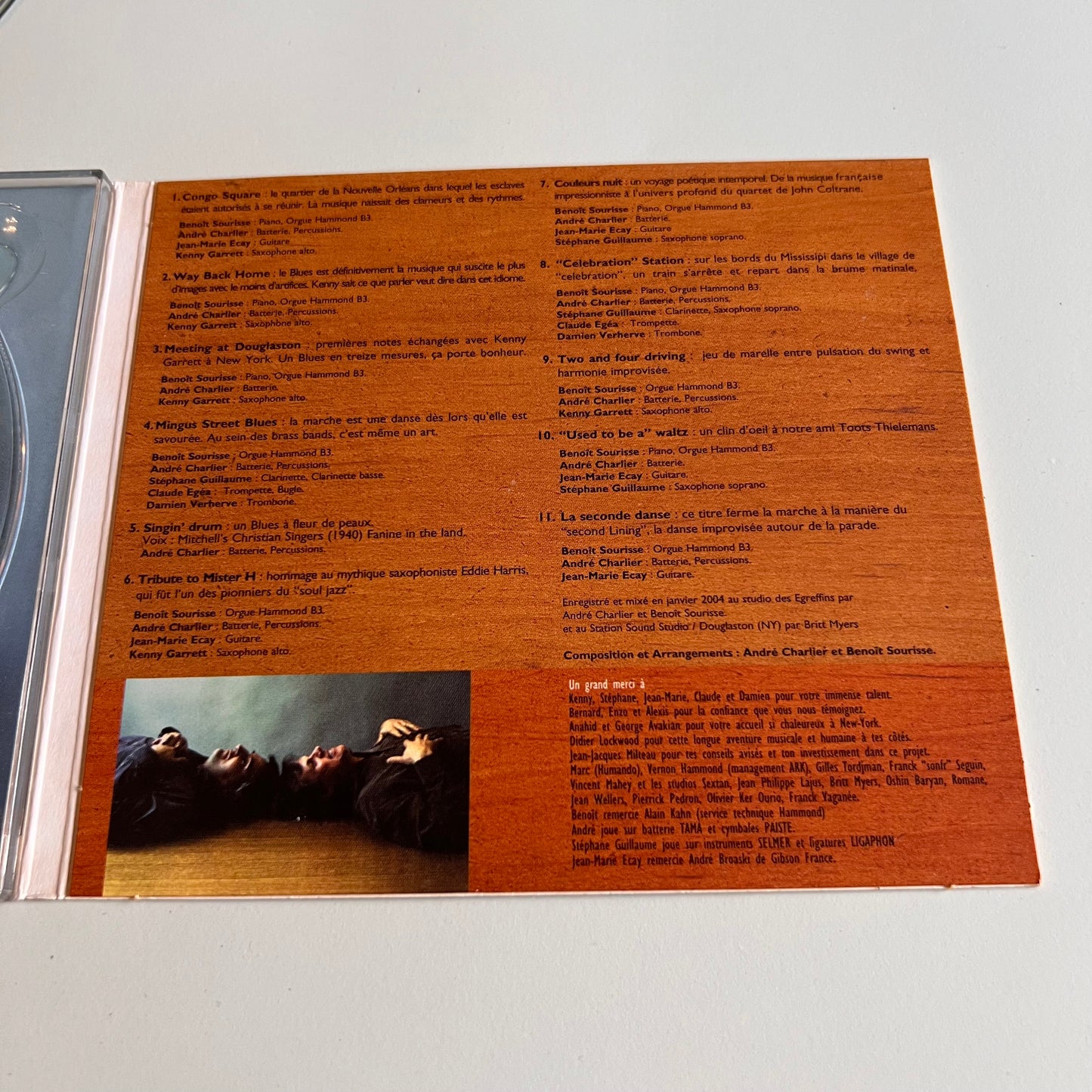 CD - André Charlier - Benoît Sourisse - Eleven Blues - 2004