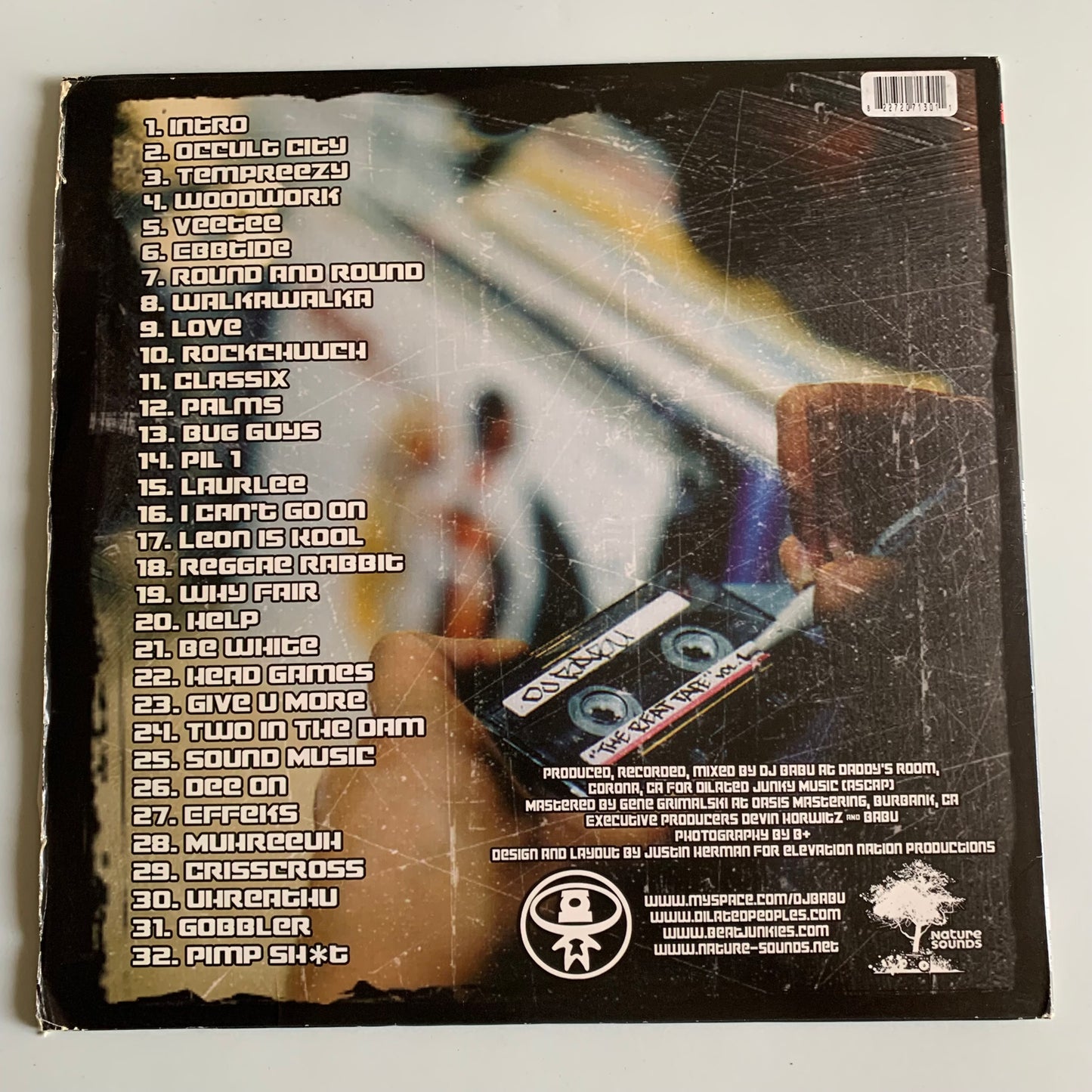 DJ Babu - The Beat Tape Vol.1 - Double LP 2007 Occasion