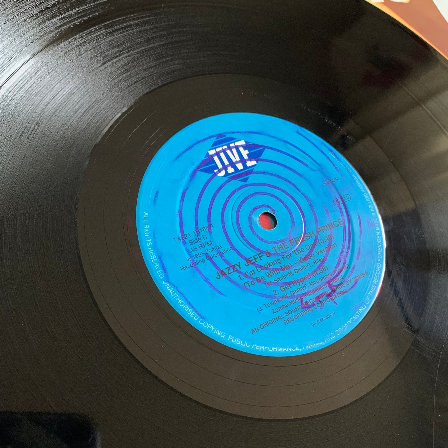 Jazzy Jeff & Fresh Prince - I'm Looking For The One (To Be With Me) - Single 1993