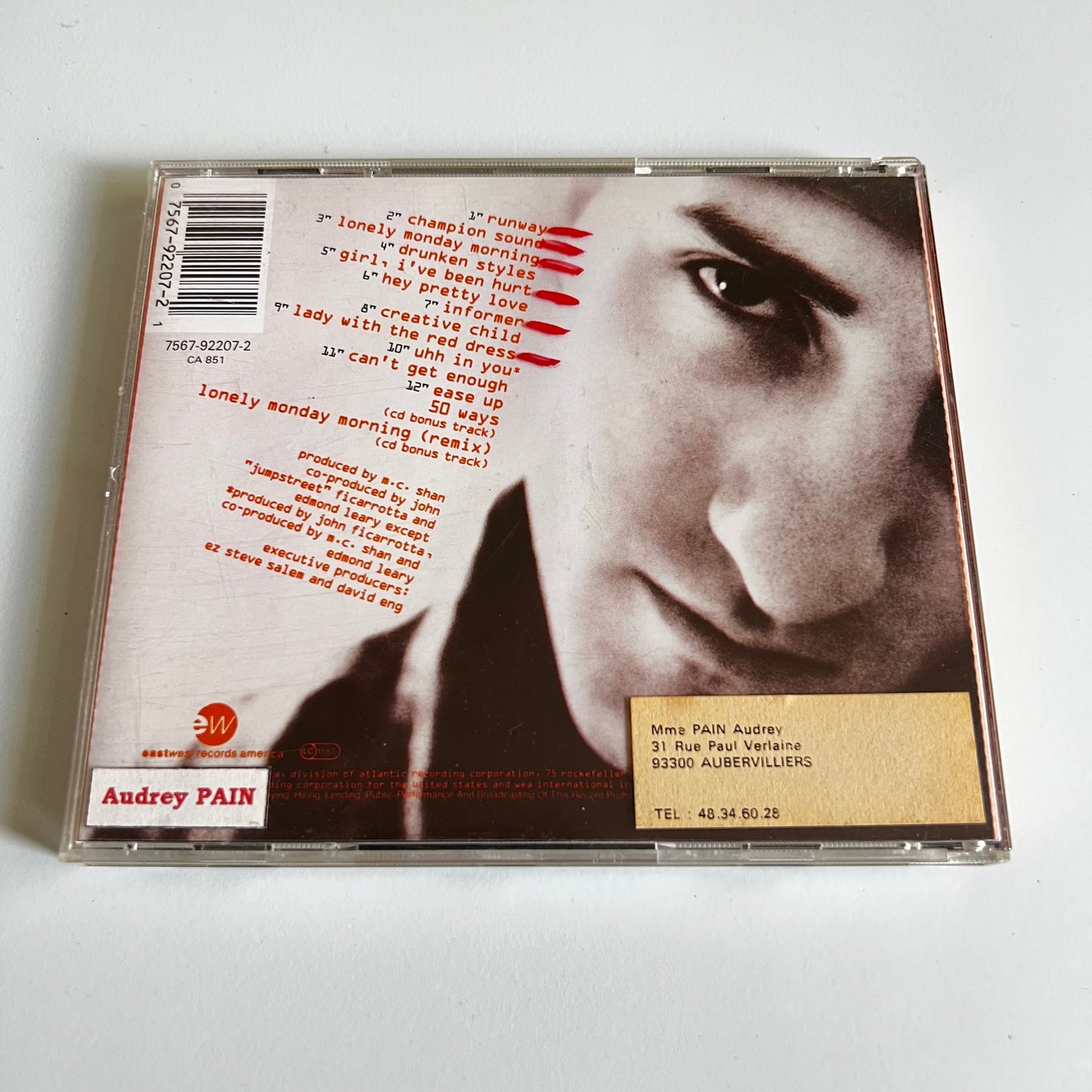 CD - Snow - 12 Inches Of Snow - 1993