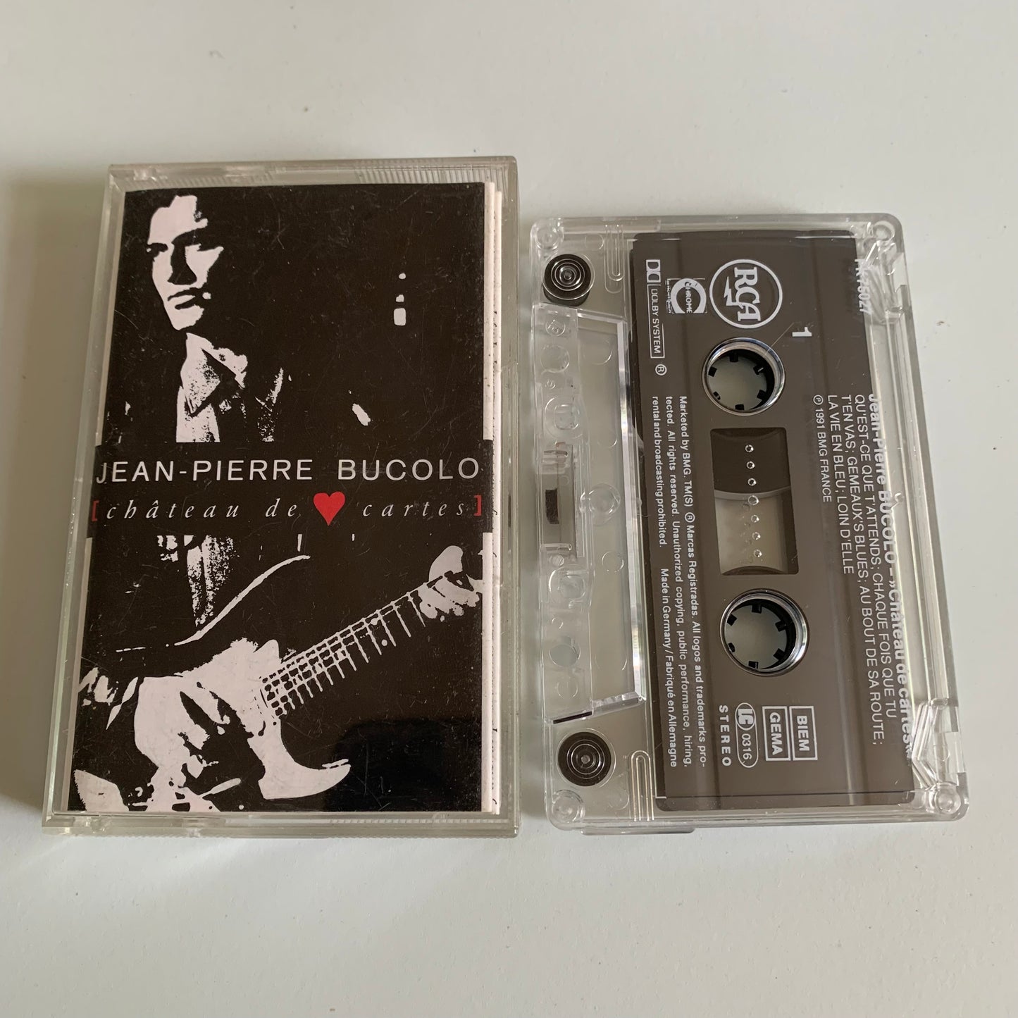 Jean-Pierre Bucolo - Château De Cartes - 1991 Occasion