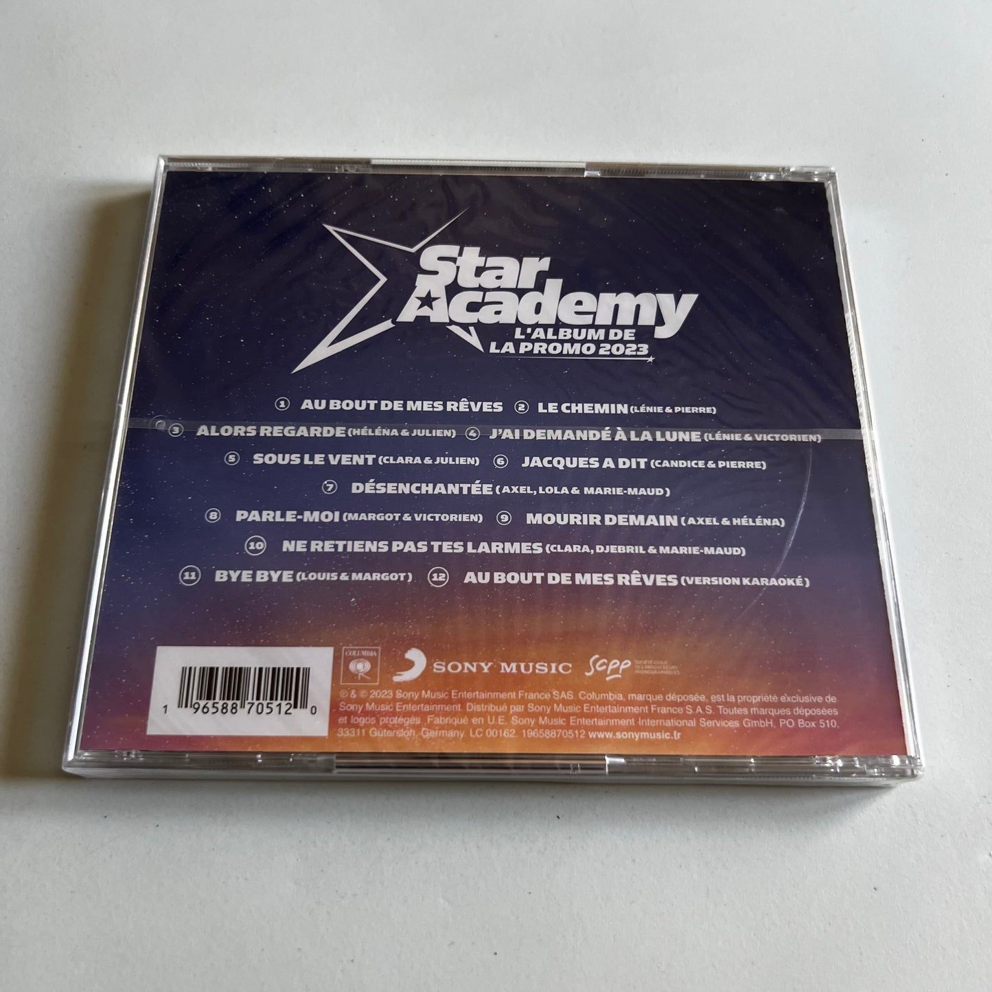 CD - Star Academy - L'album De La Promo 2023 Neuf sous Blister