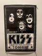 Affiche Poster en Toile - Kiss In Concert - 45/30cm