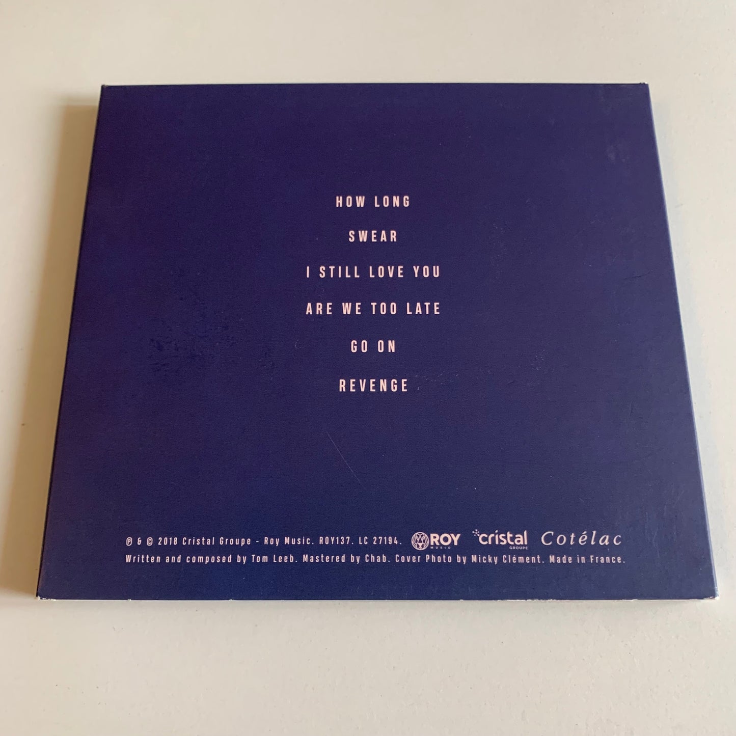 CD - Tom Leeb - 2018 Occasion