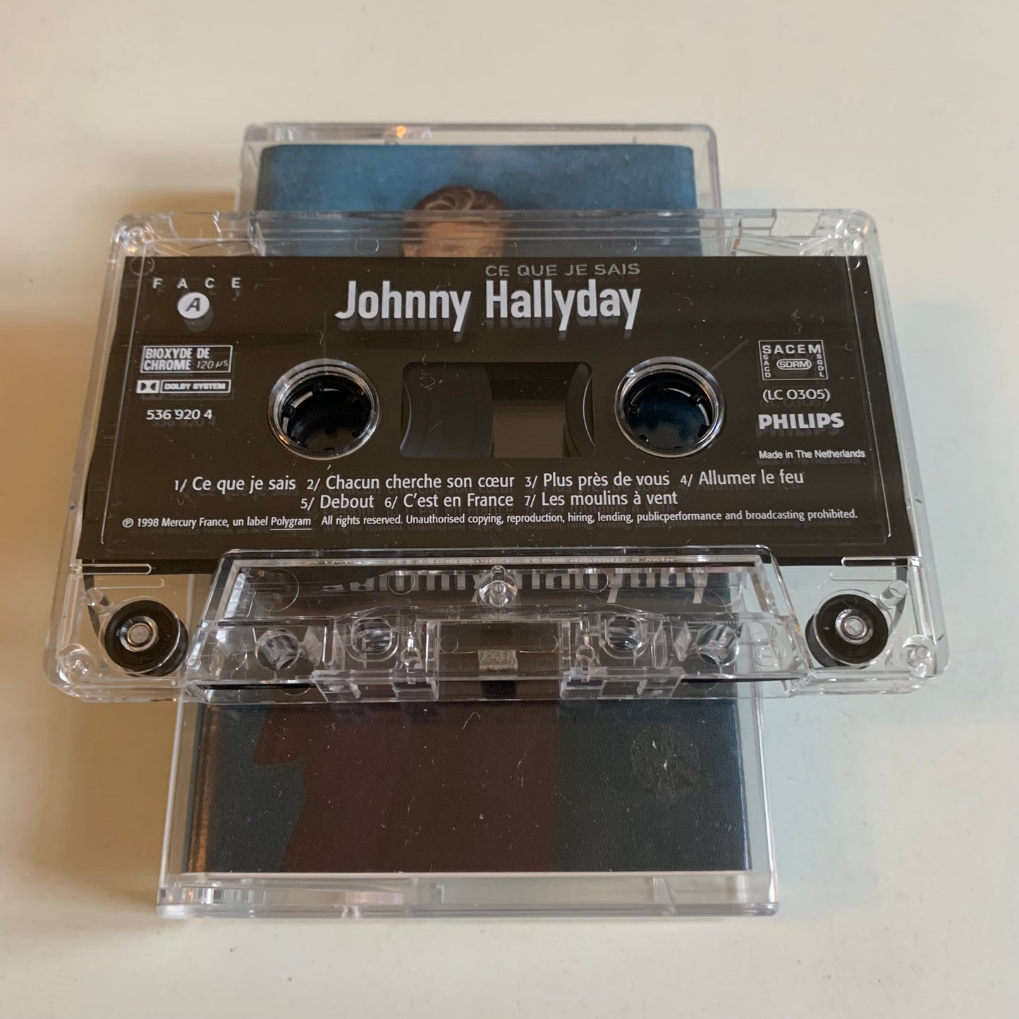 Johnny Hallyday - Ce Que Je Sais - 1998 Occasion