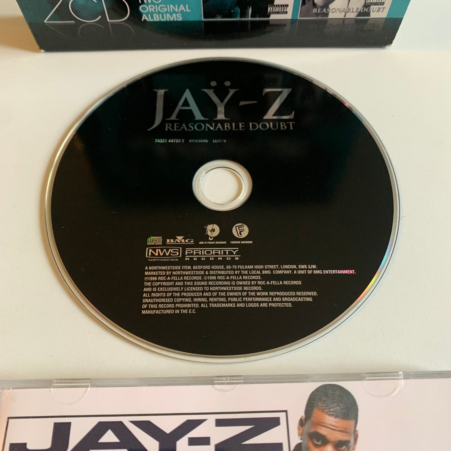 CD - Jay-Z - Vol. 2 Hard Knock Life - Reasonable Doubt - Occasion