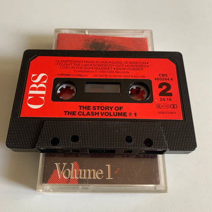 The Clash - The Story Of The Clash Volume 1 Tape 1 - 1988 Occasion