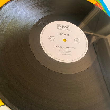 Kowo - I Was Born To Cry - Maxi 1986 Occasion
